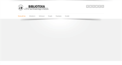 Desktop Screenshot of biblioteka.sniadek.pl
